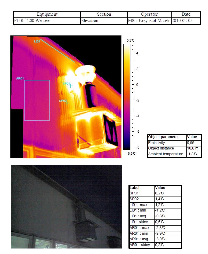 Badanie Termowizyjne Elewacji Str2