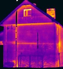 Sciana Domu Termowizja